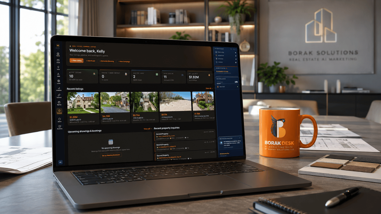 Real Estate marketing on BorakDesk